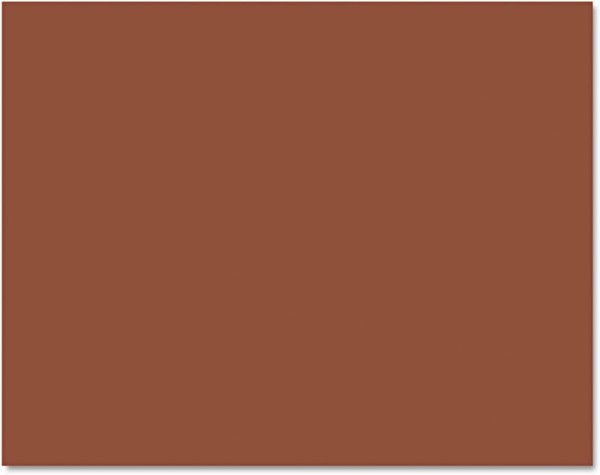 Pacon Railroad Poster Board Brown, 28 x 22 - 1 count