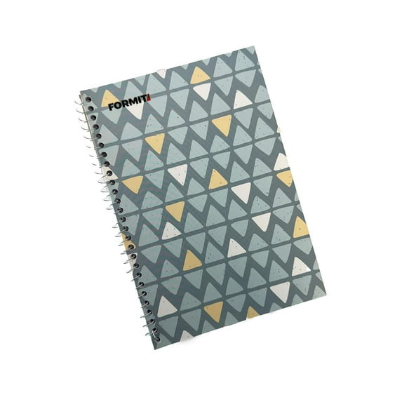 Formit Blue Geometric Notebook - 1 Ct