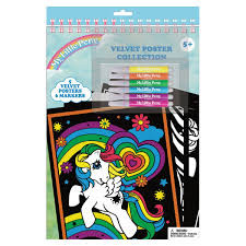 Inkology Crayola Velvet Poster and Marker Set My Little Pony - 1 Ct