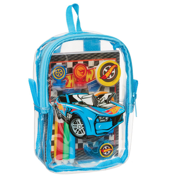 Inkology Hot Wheels Mini Back Pack Art & Activity Set - 1 Ct