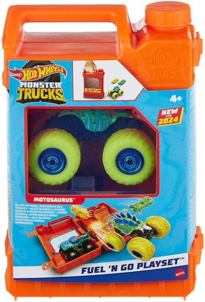 Hot Wheels Monster Trucks Fuel N' Go Playset - 1 Ct