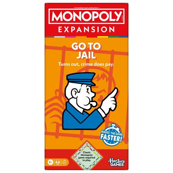 Hasbro Monopoly Board Game Expansion Go To Jail - 1 Ct