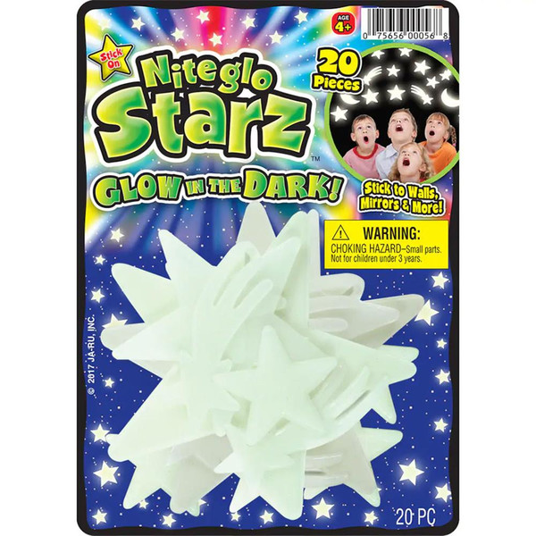 Ja-Ru Niteglo Starz Glow - 20 Piece