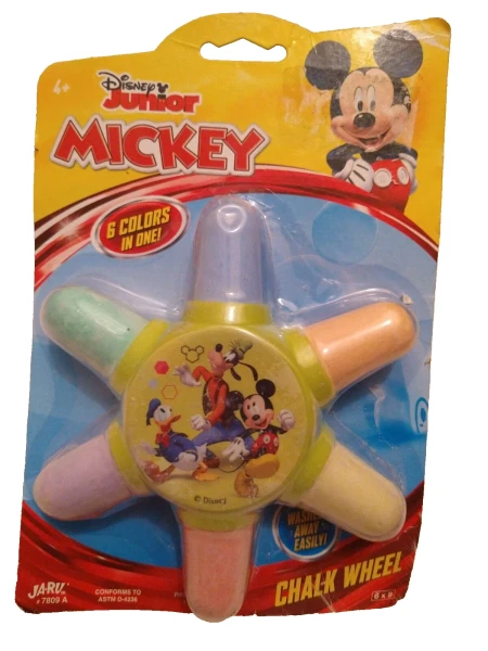 JA-RU Disney Junior Mickey Chalk Wheel - 1 Pack
