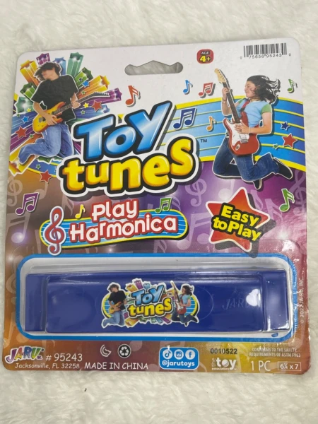 JA-RU Toy Tunes Harmonica - 1 Ct