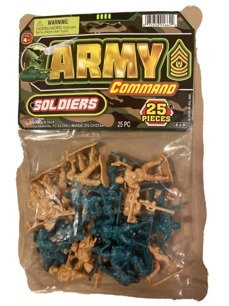 Ja-Ru Army Command Soldiers - 1 Ct