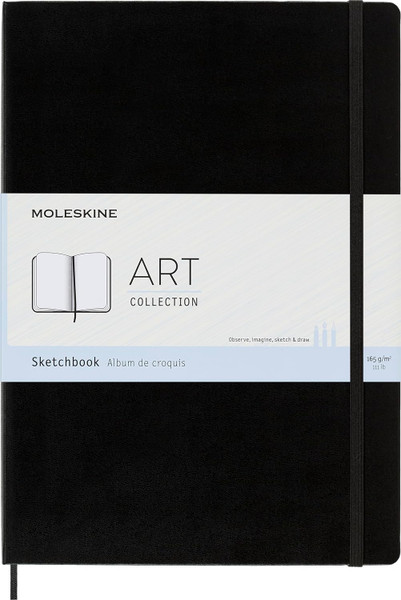 Moleskine A4 Sketchbook Black - 96 Pages