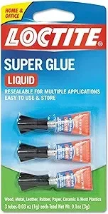 Loctite Super Glue Liquid 3 Tubes