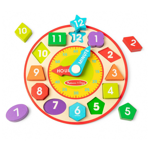 Melissa & Doug Shape Sorting Clock - 1 Ct