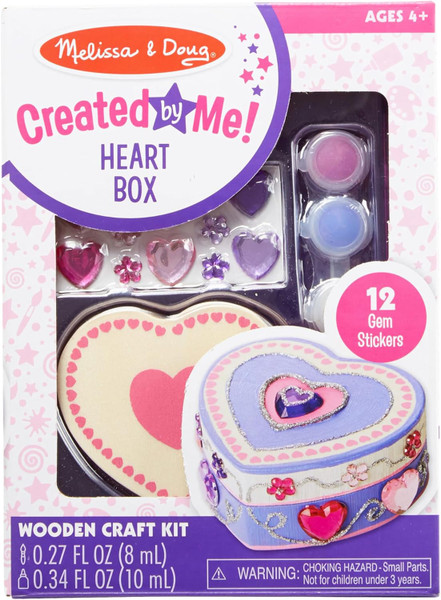 Melissa & Doug Created by Me! Heart Box Wooden Craft Kit - 1 Ct