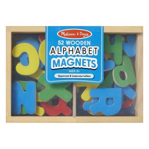 Melissa & Doug Magnets in a Box Assorted Shapes and Colors STEM Learning Toy, 1 ea