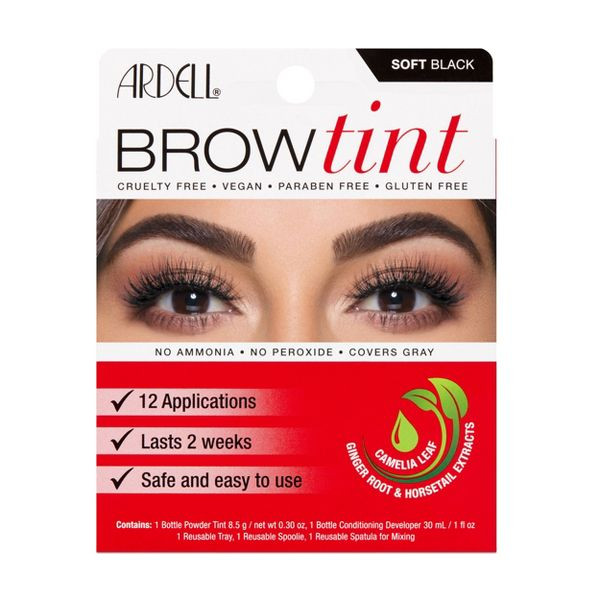Ardell Brow Tint Kit Soft Black - 1 Ct