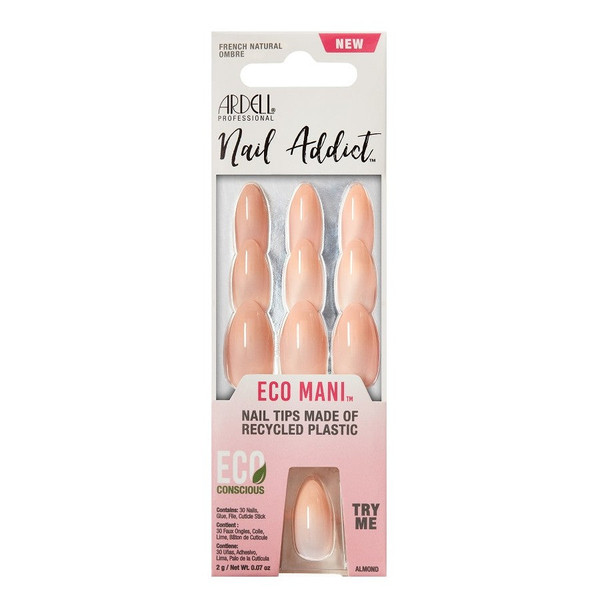Ardell Nail Addict Eco Mani Natural Ombre - 1 Ct