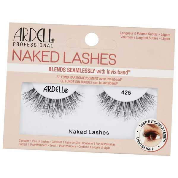 Ardell Naked Lashes Natural 425 with Invisiband - 1 Ct