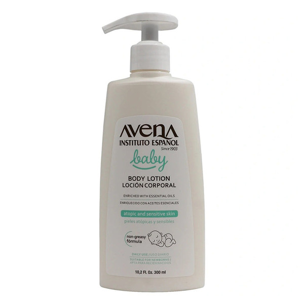 Avena Baby Body Lotion for Gentle Hydration and Daily Care of Delicate Skin - 10.2 fl Oz