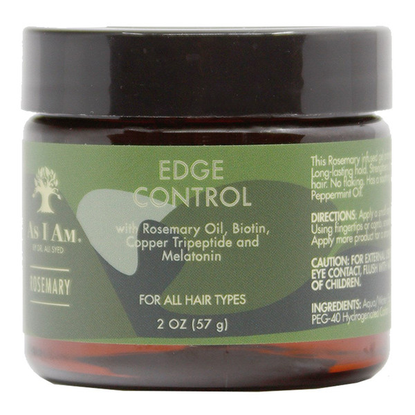 AS I AM Rosemary Edge Control - 2 oz