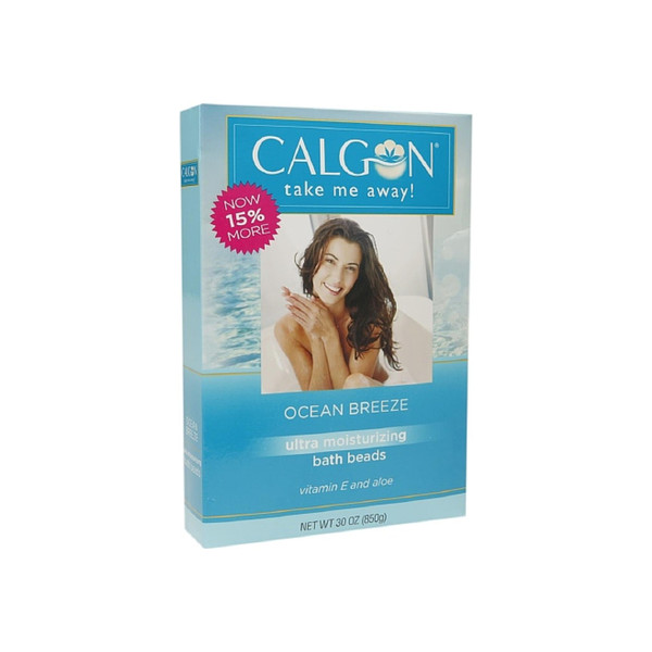 Calgon Ultra-Moisturizing Bath Beads, Ocean Breeze 30 Oz