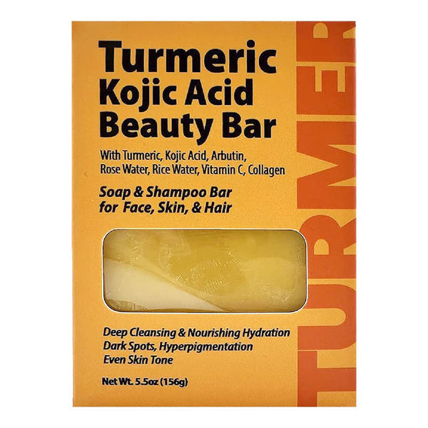 BY NATURES Turmeric Kojic Acid Beauty Bar - 5.5 oz