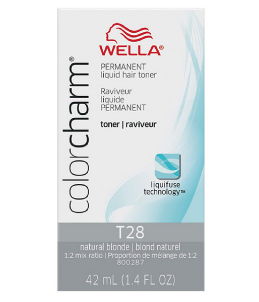 Wella ColorCharm Permanent Liquid Hair Toner T28 - 1.4 fl oz