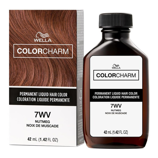 WELLA Color Charm Permanent Liquid Hair Color 007WV Nutmeg - 1.42 Fl Oz