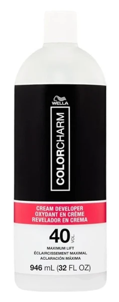 Wella Color Charm Creme 40 Volume Developer - 32 fl oz