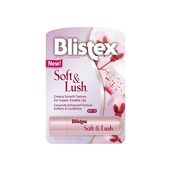 Blistex Soft & Lush Lip Balm, Spf 15 0.13 Oz