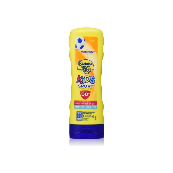 Banana Boat Kids Sport Sunscreen Lotion Broad Spectrum Spf 50+ 6 Oz