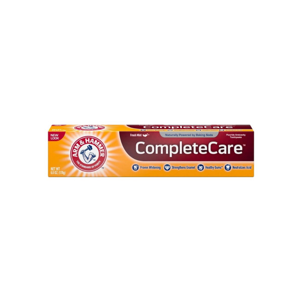 Arm & Hammer Complete Care Stain Defense Plus Whitening Toothpaste, Fresh Mint 6 Oz