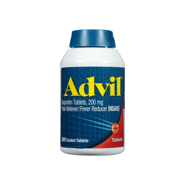 Advil Ibuprofen Coated Tablets, 200Mg 300 Ea