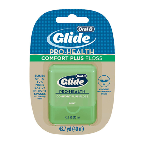 Oral-B Glide Pro-Health Comfort Plus Dental Floss, Mint, 1 Count