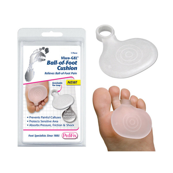 Pedifix Visco-Gel Metatarsal Pad With Toe Loop, Small Left