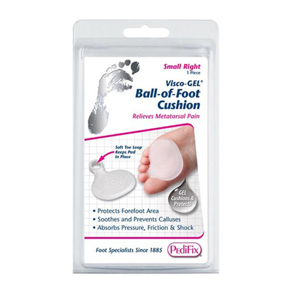 Pedifix Visco Gel Metatarsal Pad With Toe Loop Right Small