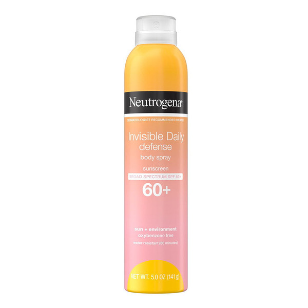 Neutrogena Invisible Daily Defense Sunscreen Spray - Spf 60 - 5Oz