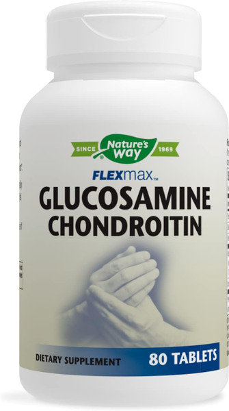 Nature'S Way Flexmax Glucosamine Chondroitin, Joint Health Support, 80 Tablets