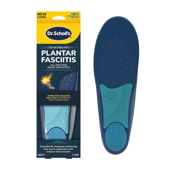 Dr. SchollâSâ® Plantar Fasciitis Pain Relief Orthotic Insoles,