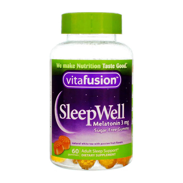 Vitafusion Sleepwell Gummy Aid For Adults, 60 Count
