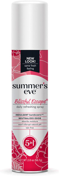 Summer'S Eve Blissful Escape Daily Refreshing Feminine Spray, 2 Oz