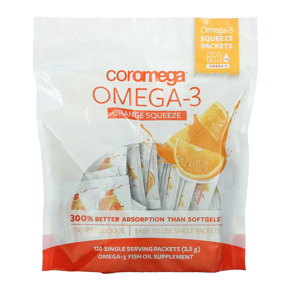 Omega 3 Squeeze,Orange