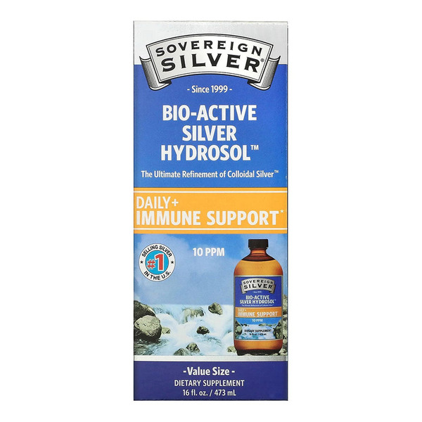 Sovereign Silver, Immune Support Liquid, 1 Each, 16 Oz
