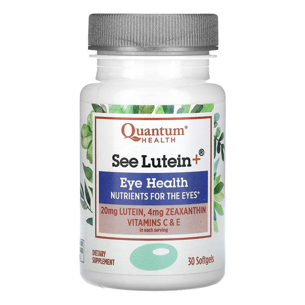 Quantum Health, See Lutein + Eye Supplement, 1 Each, 30 Ct