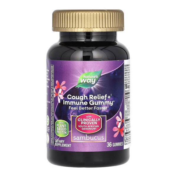 Nature'S Way, Sambucus Relief Adult Gummy, 1 Each, 36 Ct