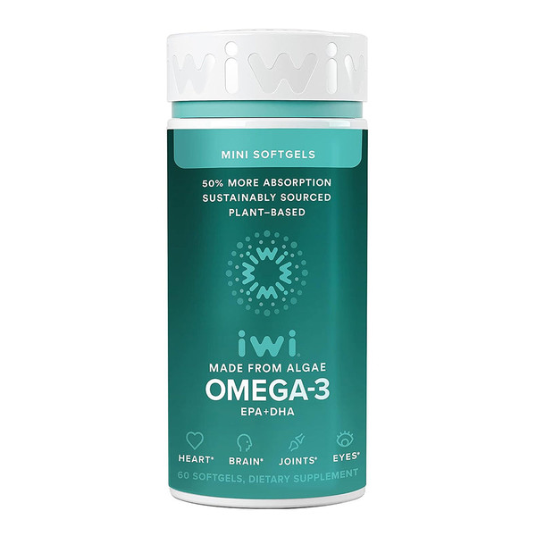 Iwi, Heart 60Ct Omega 3, 1 Each, 60 Sgel
