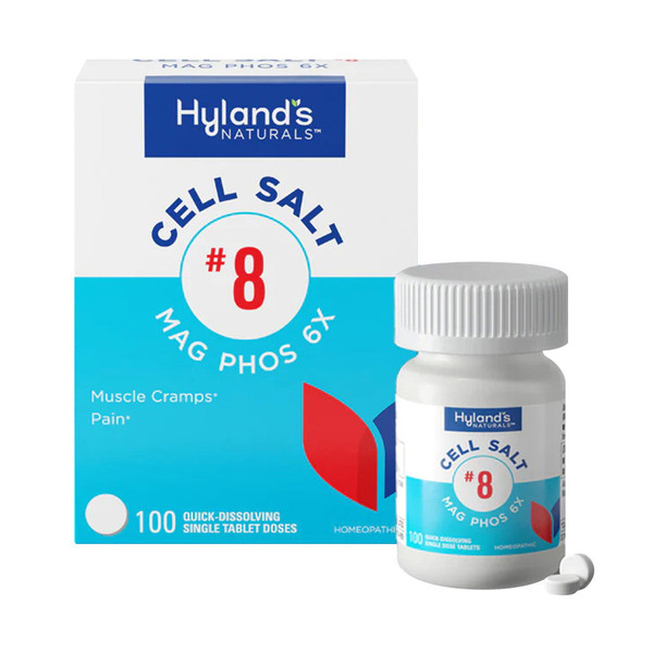 Hyland'S, Mag Phos 6X #8 Cell Salt, 1 Each, 100 Tab