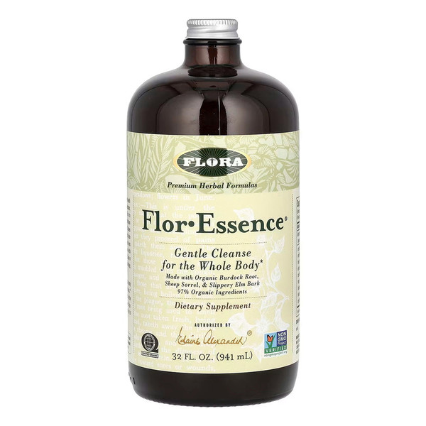 Flora, Flor Essence Gentle Detox For The Whole Body Bottle, 1 Each, 32 Fl Oz