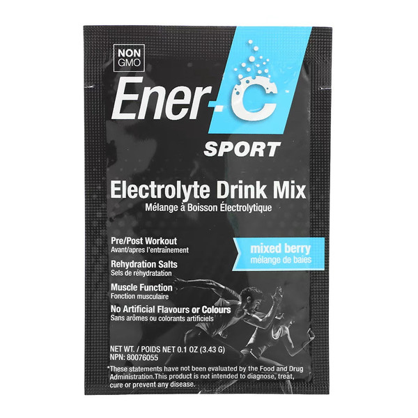 Ener-C, Sport Electrolyte Sport Drink Mix Mixed Berry, 1 Each, 12 Ct