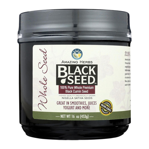 Black Seed, Black Seed Whole Seed, 1 Each, 16 Oz
