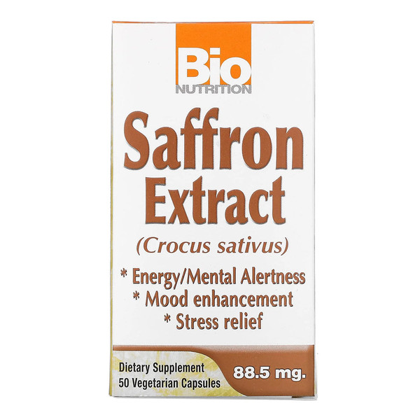 Bio Nutrition, Saffron Extract, 1 Each, 50 Vcap