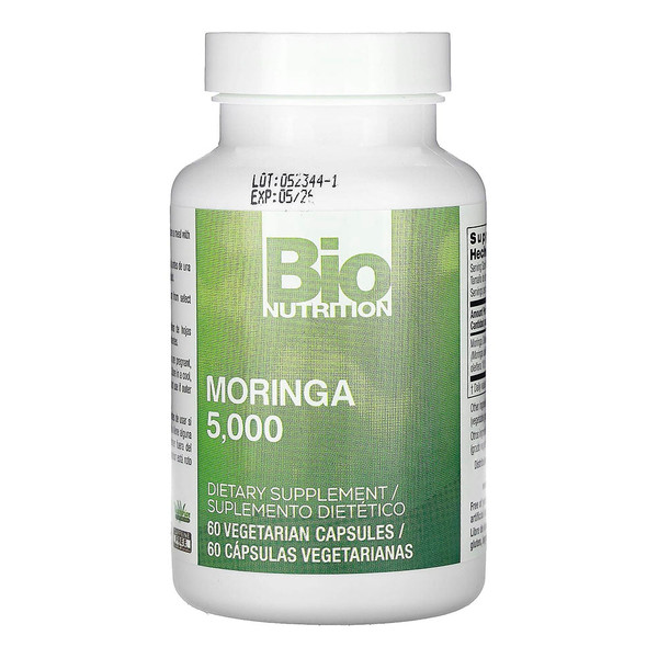 Bio Nutrition, Moringa Super Food 5000 Mg, 1 Each, 60 Vcap
