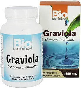Bio Nutrition, Graviola 1500 Mg, 1 Each, 60 Vcap