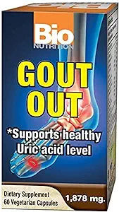 Bio Nutrition, Gout Out, 1 Each, 60 Vcap